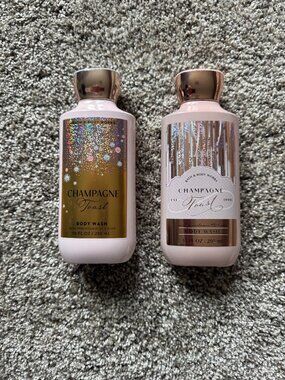 2 Bath & Body Works Champagne Toast Body Wash Full Size NEW